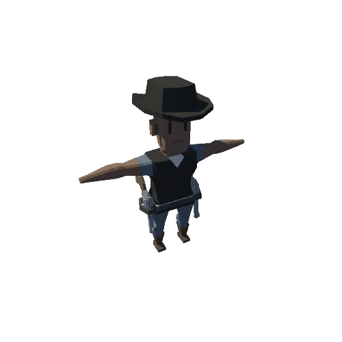 Wild West Man Armed